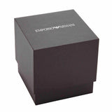 Emporio Armani World Explorer Chronograph Blue Dial Silver Steel Strap Watch for Men - AR11681
