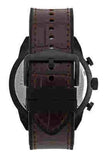 Fossil Bronson Chronograph Brown Dial Brown Leather Strap Watch for Men - FS5713