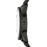 Fossil Brox Multifunction Maroon Dial Black Steel Strap Watch for Women - BQ2803