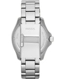 Fossil Cecile Multifunction Silver Dial Silver Steel Strap Watch for Women - AM4509