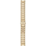 Fossil Dean Chronograph Champagne Dial Gold Steel Strap Watch for Men - FS4867