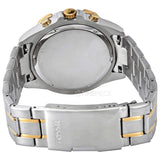 Fossil Garrett Analog Black Dial Two Tone Steel Strap Watch for Men - FS5771