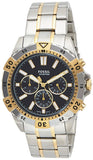 Fossil Garrett Chronograph Green Dial Two Tone Steel Strap Watch for Men - FS5622