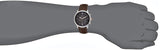 Fossil Neutra Chronograph Black Dial Brown Leather Strap Watch for Men - FS5408