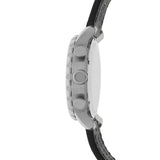 Fossil Pilot 54 Chronograph Black Dial Black Leather Strap Watch for Men - FS5181