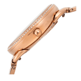 Fossil Tailor Rose Gold Dial Rose Gold Steel Strap Watch for Women - ES4264
