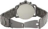 Fossil The Commuter Black Dial Grey Steel Strap Watch for Men - FS5400