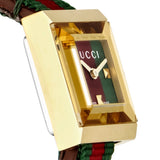 Gucci G-Frame Multicolored Red and Green Dial Watch For Women - YA128527