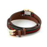Gucci G-Frame Multicolored Red and Green Dial Watch For Women - YA128527