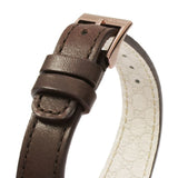 Gucci G Interlocking Brown Dial Brown Leather Strap Watch For Women - YA133504