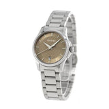 Gucci G Timeless Brown Dial Silver Steel Strap Watch For Women - YA126526