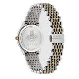 Gucci G Timeless Quartz Blue Dial Two Tone Steel Strap Watch For Women - YA1265029
