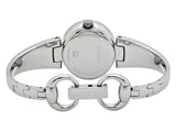 Gucci Guccissima Diamonds Mother of Pearl Dial Silver Steel Strap Watch For Women - YA134504