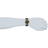 Gucci Interlocking G Grammy Special Edition Black Dial Black Leather Strap Watch for Women - YA1333121