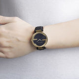 Gucci Interlocking G Grammy Special Edition Black Dial Black Leather Strap Watch for Women - YA1333121