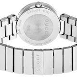 Gucci Interlocking G Quartz Black Dial Black Steel Strap Watch For Women - YA133502