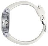 Gucci Sync XXL White Dial White Rubber Strap Watch For Men - YA137102