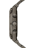 Guess Continental Grey Dial Grey Steel Strap Watch for Men - GW0260G3