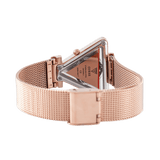 Guess Fame Diamonds Rose Gold Dial Rose Gold Mesh Bracelet Watch for Women - GW0508L3