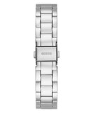 Guess Luna Quartz Blue Dial Silver Steel Strap Watch For Women - GW0308L4