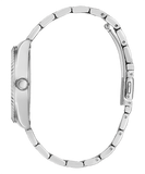 Guess Luna Quartz Blue Dial Silver Steel Strap Watch For Women - GW0308L4