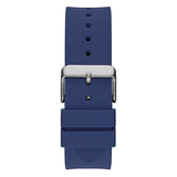 Guess Phoenix Multifunction Blue Dial Blue Rubber Strap Watch for Men - GW0203G7