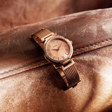 Guess Soho Rose Gold Dial Stainless Steel Watch For Women - W0638L4