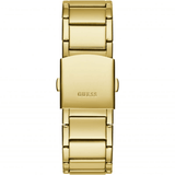 Guess Zeus Diamonds Gold Dial Gold Steel Strap Watch for Men - GW0209G2