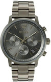 Hugo Boss Attitude Green Dial Green Steel Strap Watch for Men - 1513610