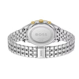 Hugo Boss Avery Chronograph Green Dial Silver Steel Strap Watch for Men - 1514159