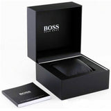 Hugo Boss Candor Blue Dial Silver Steel Strap Watch for Men - 1514076