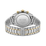 Hugo Boss Champion Green Dial Silver Steel Strap Watch for Men - 1513878
