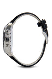 Hugo Boss Driver Black Dial Black Leather Strap Watch for Men -1513087