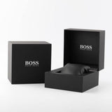 Hugo Boss Grand Prix Chronograph Blue Dial Silver Steel Strap Watch for Men - 1514226