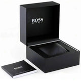 Hugo Boss Hero Chronograph Green Dial Silver Steel Strap Watch for Men - 1514217