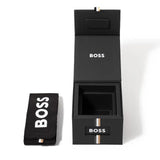 Hugo Boss Runner 3H Green Dial Silver Steel Strap Watch for Men - 1514208