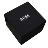 Hugo Boss Strike Blue Dial Gold Steel Strap Watch for Men - 1514172