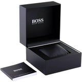 Hugo Boss Strike Turquoise Blue Dial Silver Steel Strap Watch for Men - 1514171