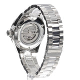 Hugo Boss Troper Automatic Chronograph Green Dial Silver Steel Strap Watch for Men - 1514200