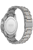 Hugo Boss Trophy Chronograph Grey Dial Silver Steel Strap Watch for Men - 1513634