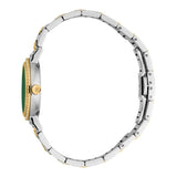 Just Cavalli Donna Glam Green Dial Two Tone Steel Strap Watch for Women - RC5L098M0065