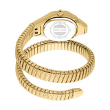 Just Cavalli Glam Evo 4 Mother of Pearl Dial Gold Steel Strap Watch for Women - JC1L229M0025