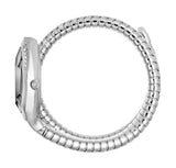 Just Cavalli Glam Evo 8 Black Dial Silver Steel Strap Watch for Women - JC1L225M0025