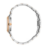 Just Cavalli Glam Silver Dial Two Tone Steel Strap Watch for Women - RC5L098M0075