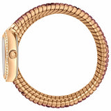 Just Cavalli Glam Snake White Dial Multicolor Steel Strap Watch for Women - JC1L163M0275
