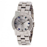 Marc Jacobs Amy White Dial Silver Steel Strap Watch for Women - MBM3140