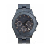 Marc Jacobs Blade Chronograph Blue Dial Blue Steel Strap Watch for Women - MBM8581