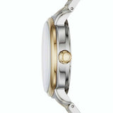 Marc Jacobs Fergus White Dial Two Tone Steel Strap Watch for Men - MBM5079