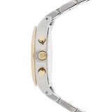 Marc Jacobs Henry Chronograph Silver Dial Two Tone Steel Strap Watch for Women - MBM3197