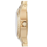 Marc Jacobs Henry Gold Dial Gold Steel Strap Watch for Women - MBM3277